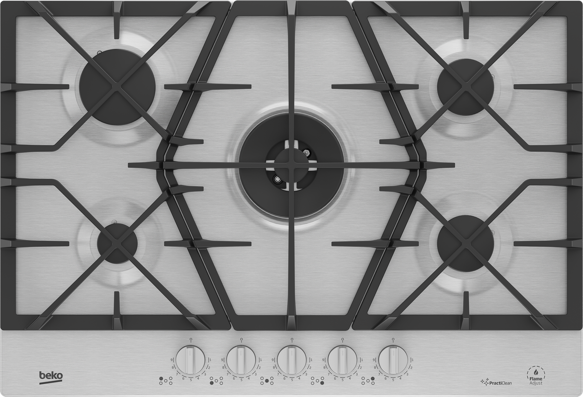 Beko Gas Hob Stainless Steel HIAW75226SXE-1