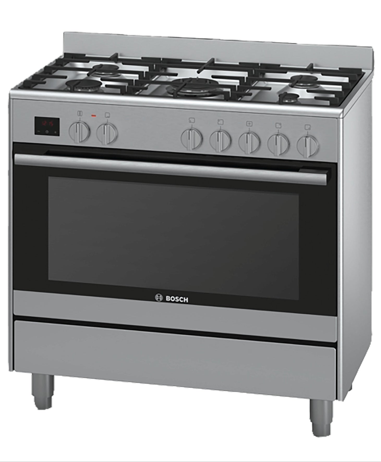 Bosch Gas Electric Stove Stainless Steel HSB737357Z-1