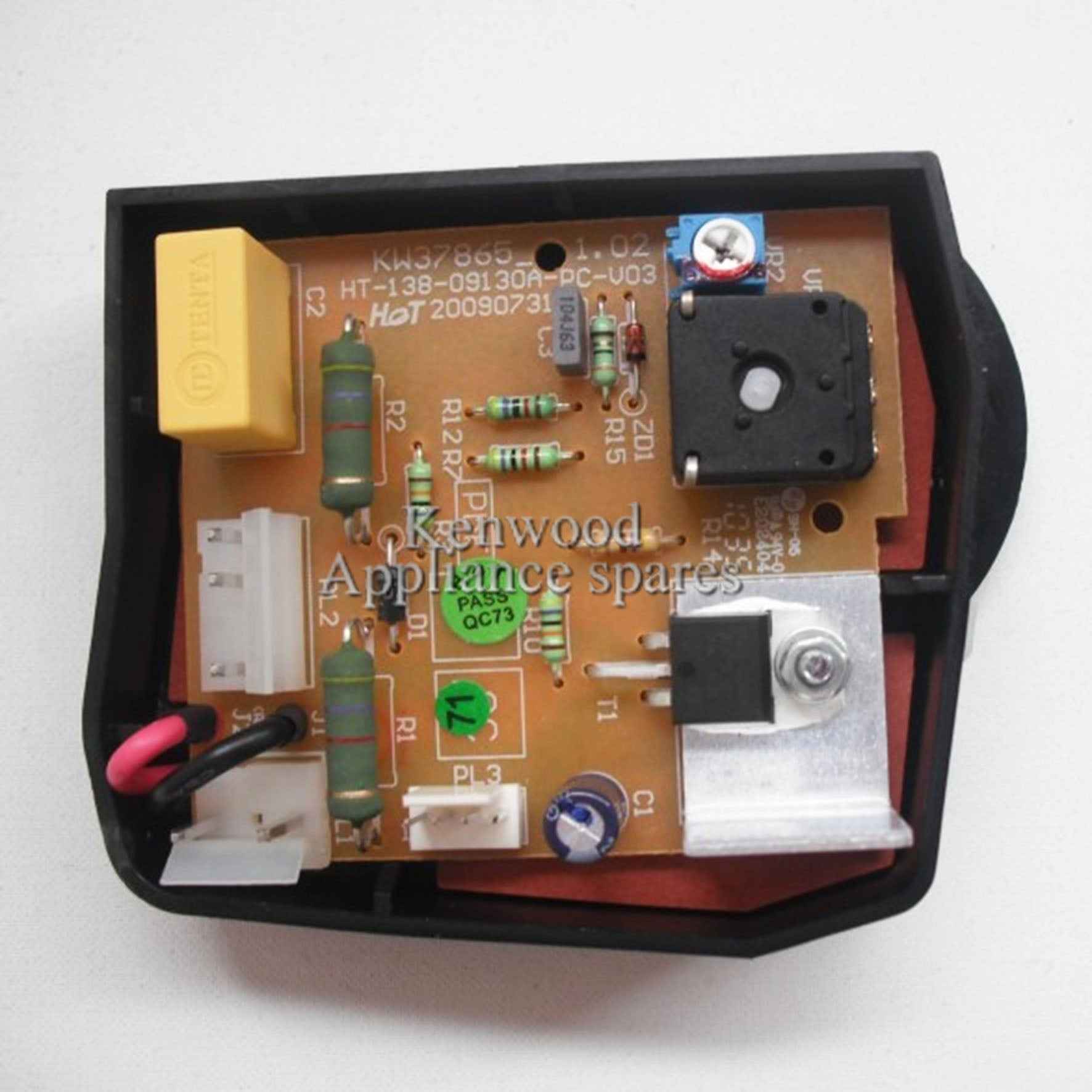 Kenwood Chef 120v - 230v Control Module with Pulse and Translucent Cover-2