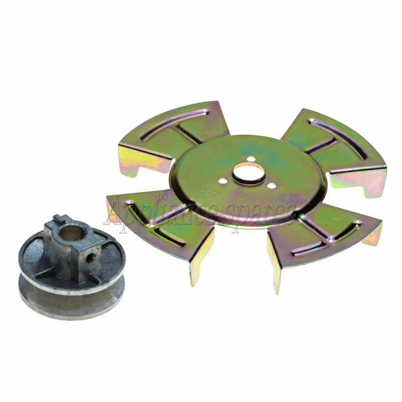 Kelvinator Washing Machine Motor Pulley with Fan-3