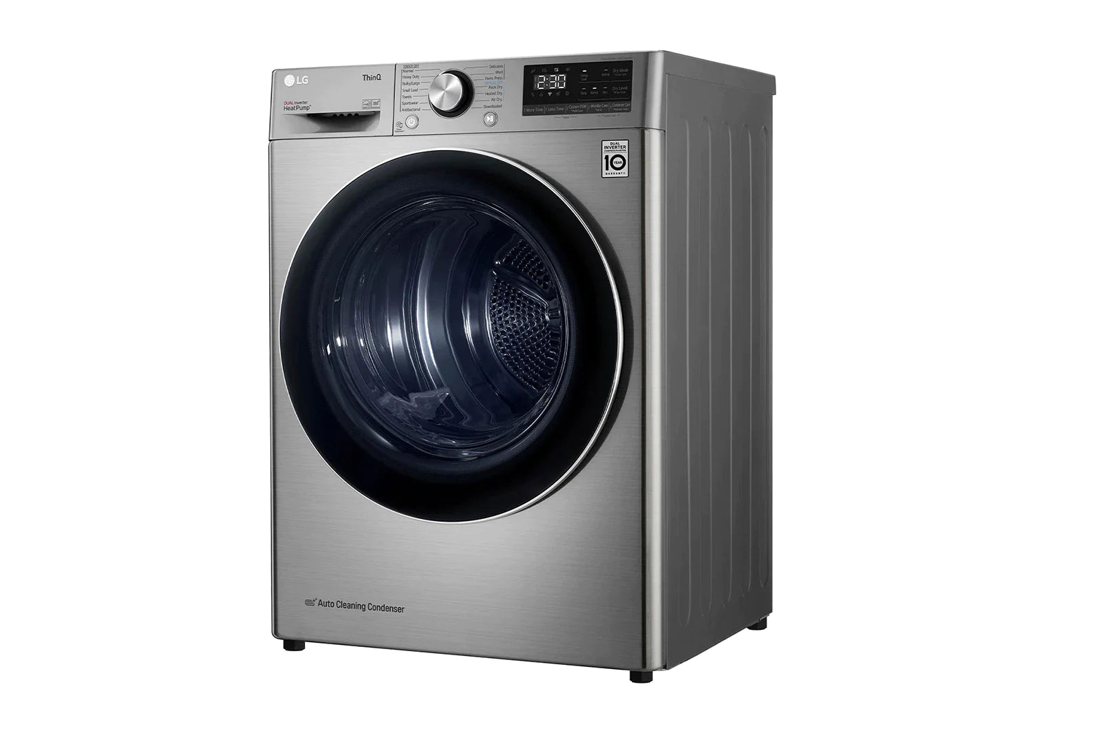 LG 9KG Heat Pump Tumble Dryer Silver RH90V9PV8N