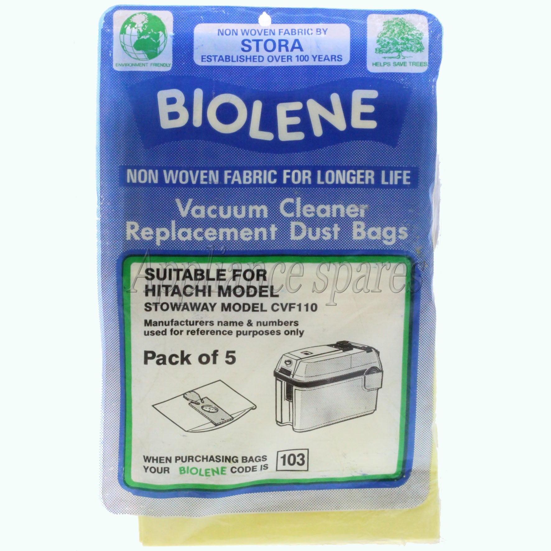 Filtamagic 10-Pack Vacuum Cleaner Paper Bags - Fits Nilco 1100, 1200, 1400 Combi Models