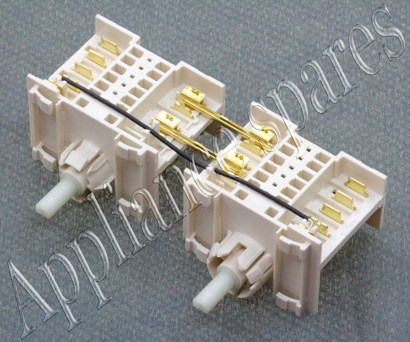 Whirlpool Hob Plate Regulating Dual Switch Assembly-3