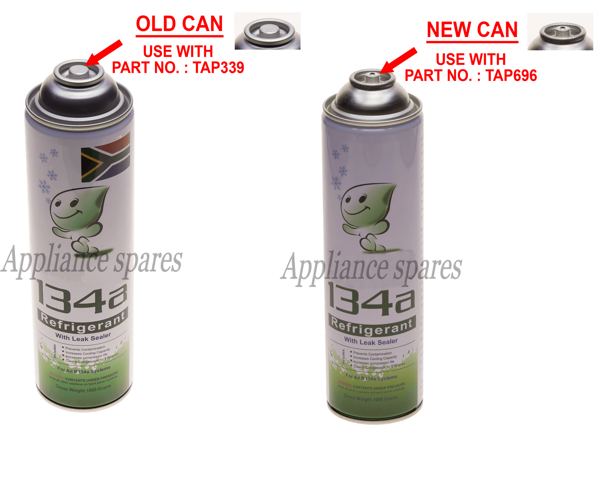 Tap for R134 Canister with Leak Sealer-2