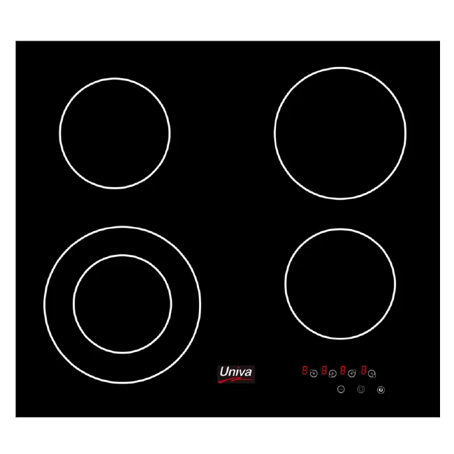 Univa Ceramic Hob Black U156TCD