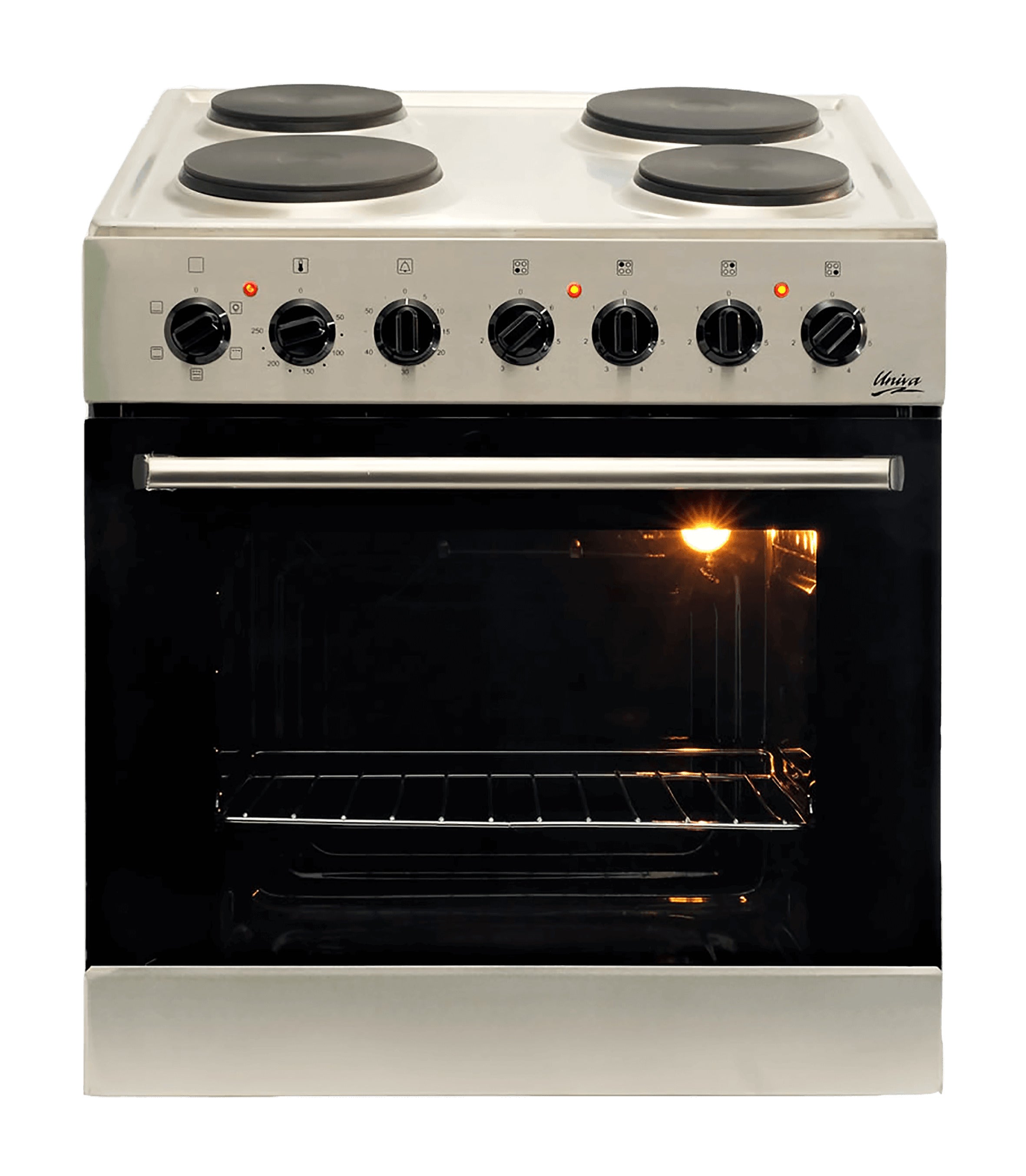 Univa Built In Oven And Hob Set Stainless Steel U336SS
