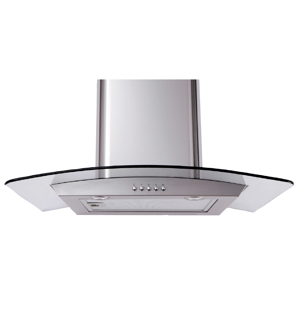 Univa Chimney Cookerhood Glass U600SCG-1
