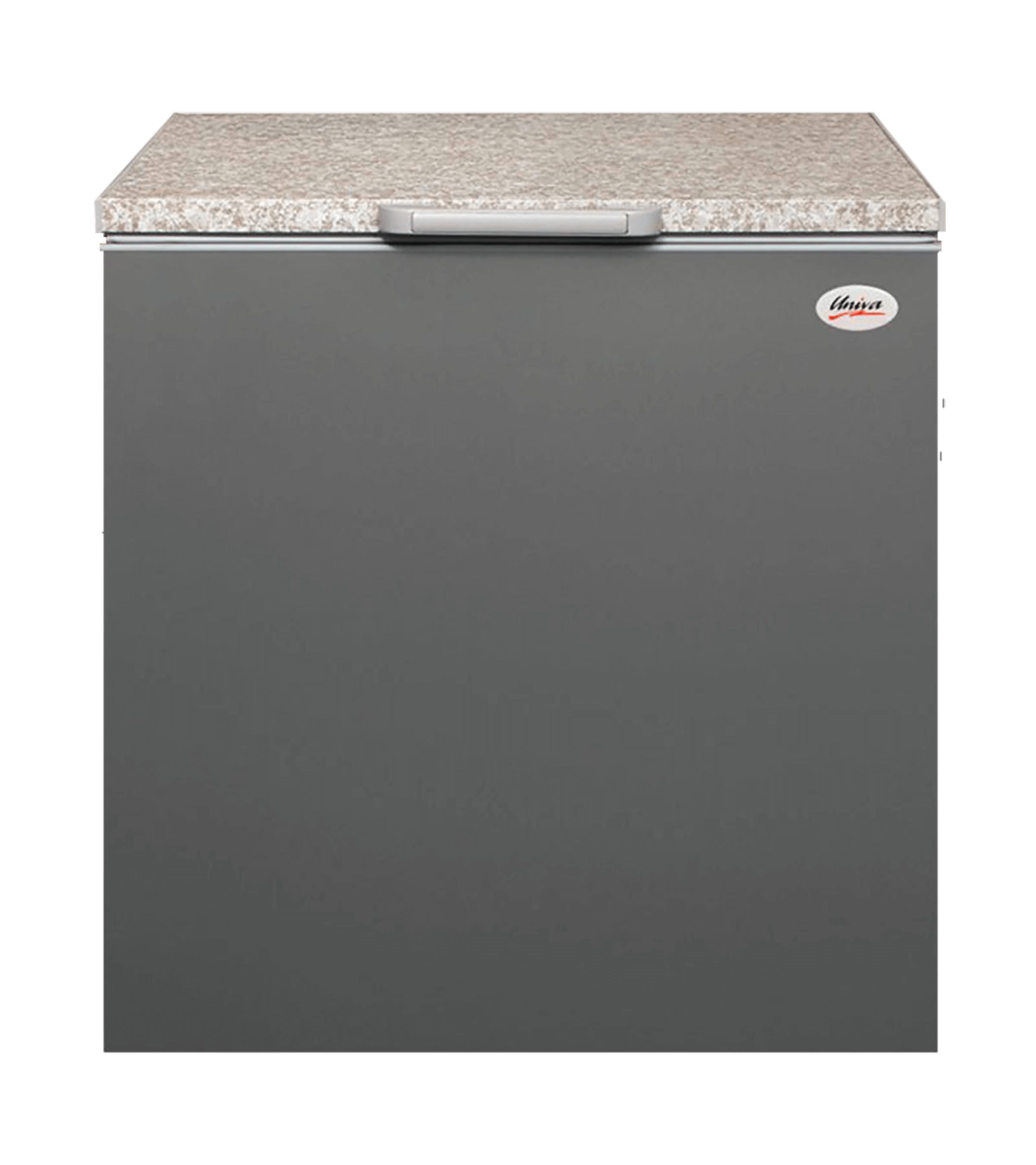 Univa 194L Chest Freezer Metallic UC210M