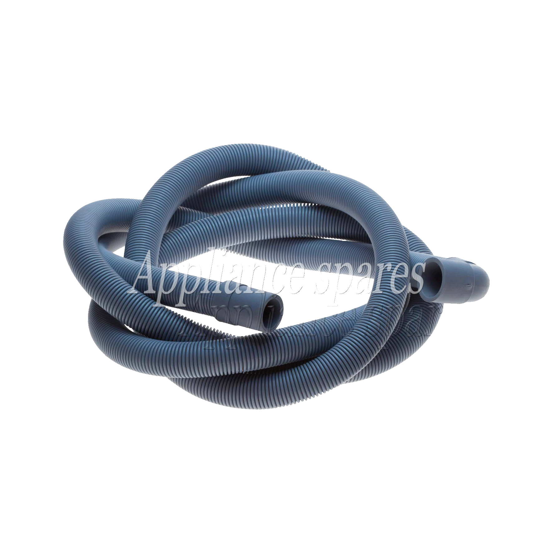 2 Meter Drain Hose, 22mm 90° End x 18mm Straight End With Hook-1