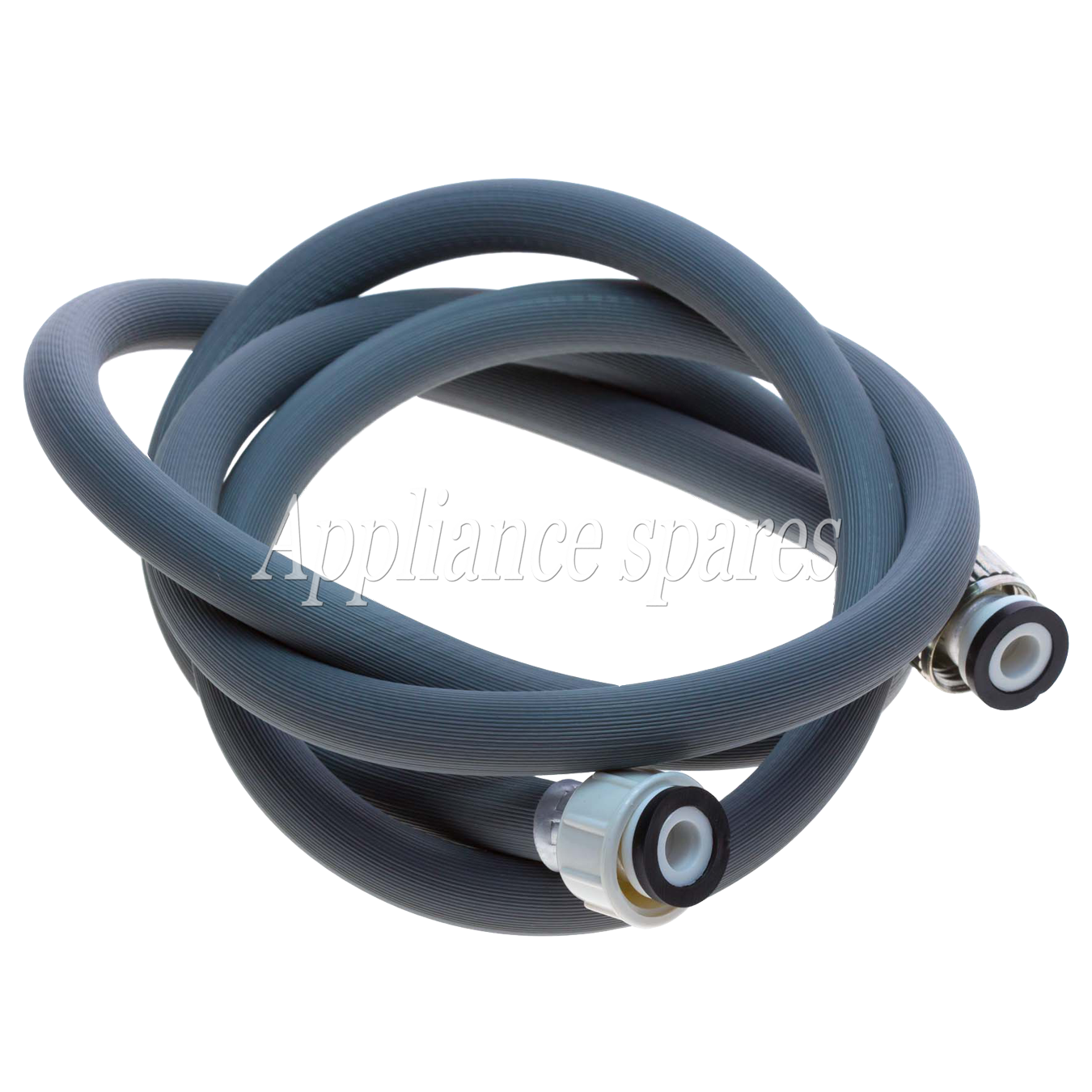2 Meter Inlet Hose, 1 x Straight Fitting & 1 x USA Thread Fitting