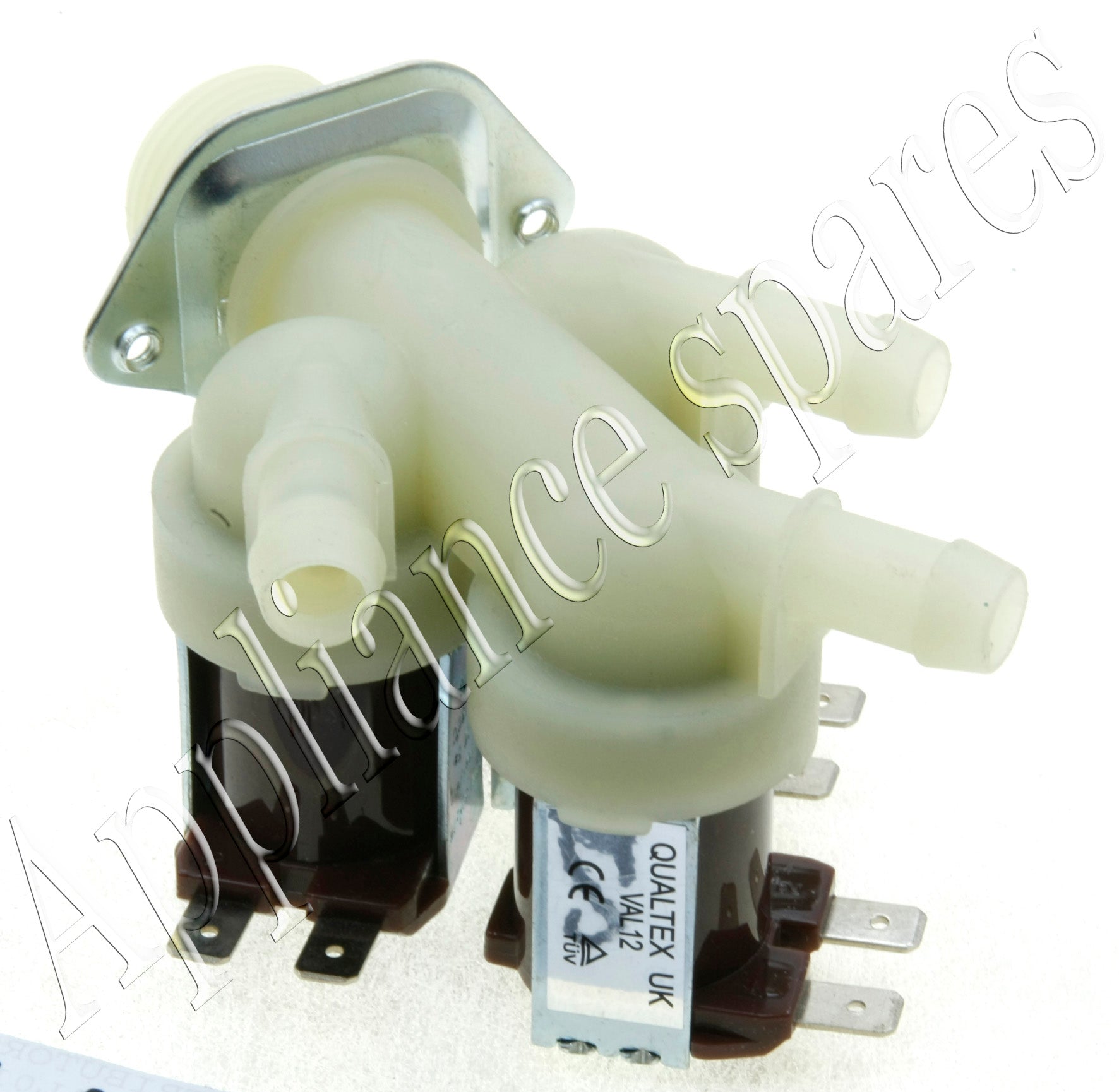 Universal Washing Machine Straight Triple Solenoid Valve (220V 10.5mm Outlet)-3