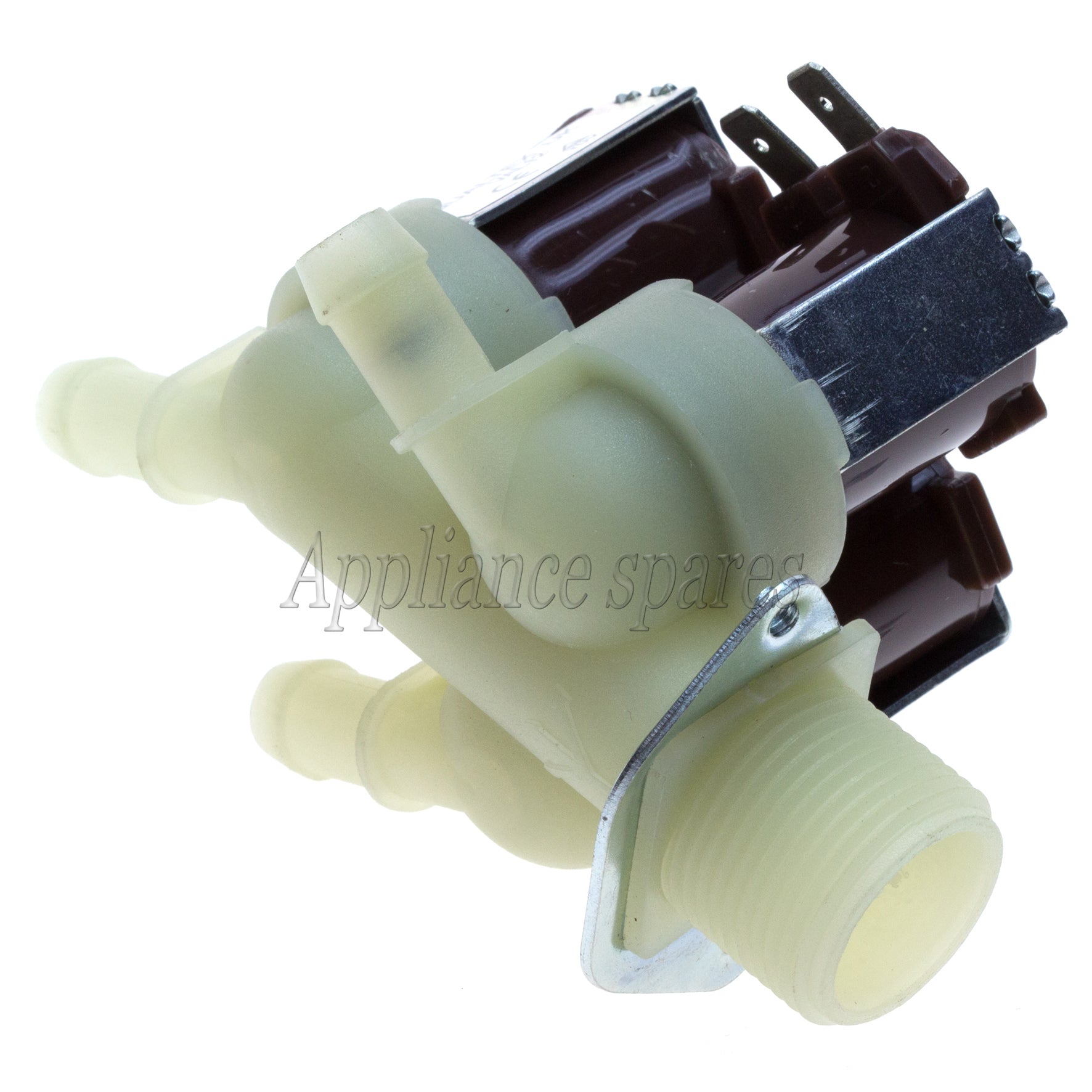 Universal Washing Machine Straight Triple Solenoid Valve (220V 10.5mm Outlet)-5