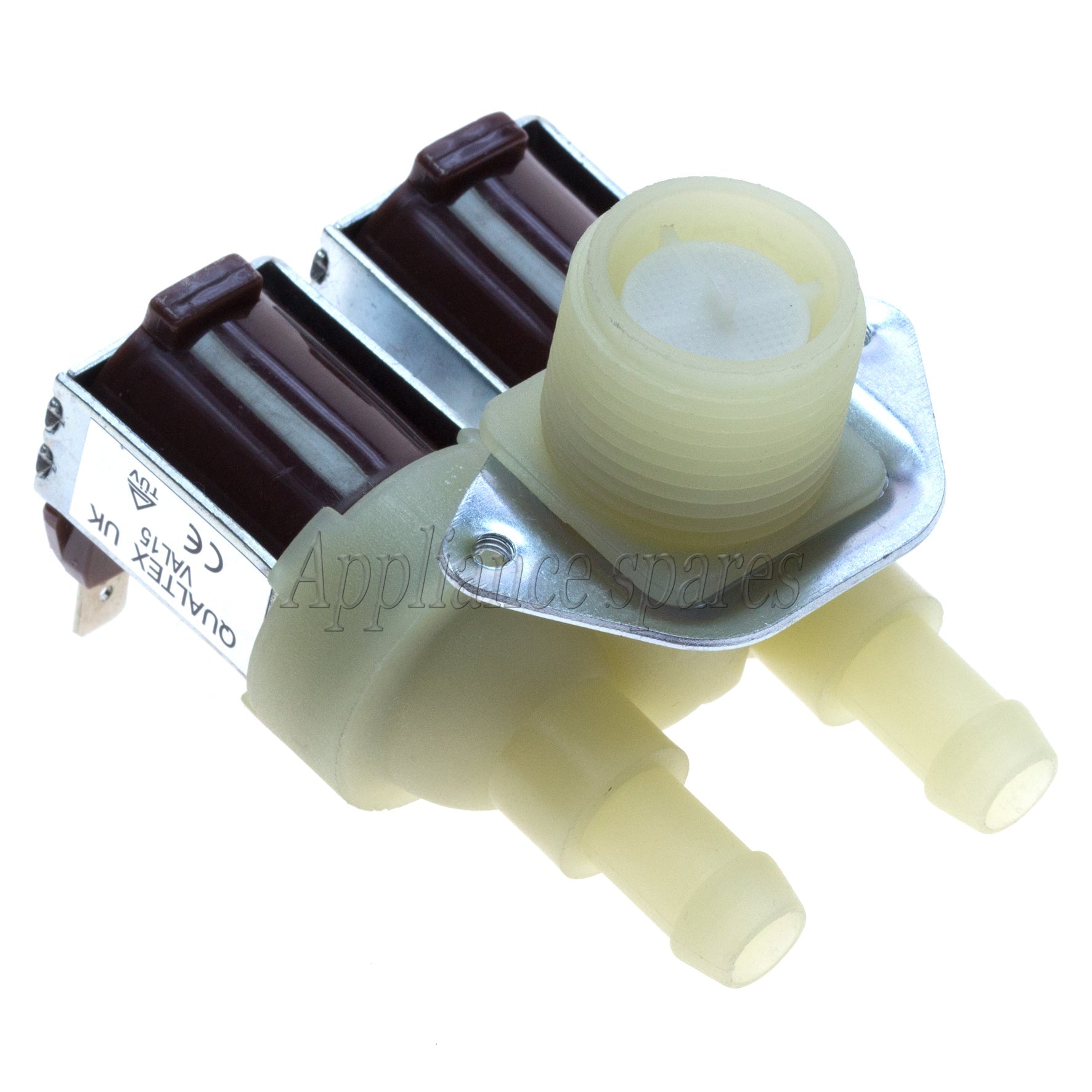 AEG Washing Machine Double Solenoid Valve (90° 220V 10.5mm Outlet)-4