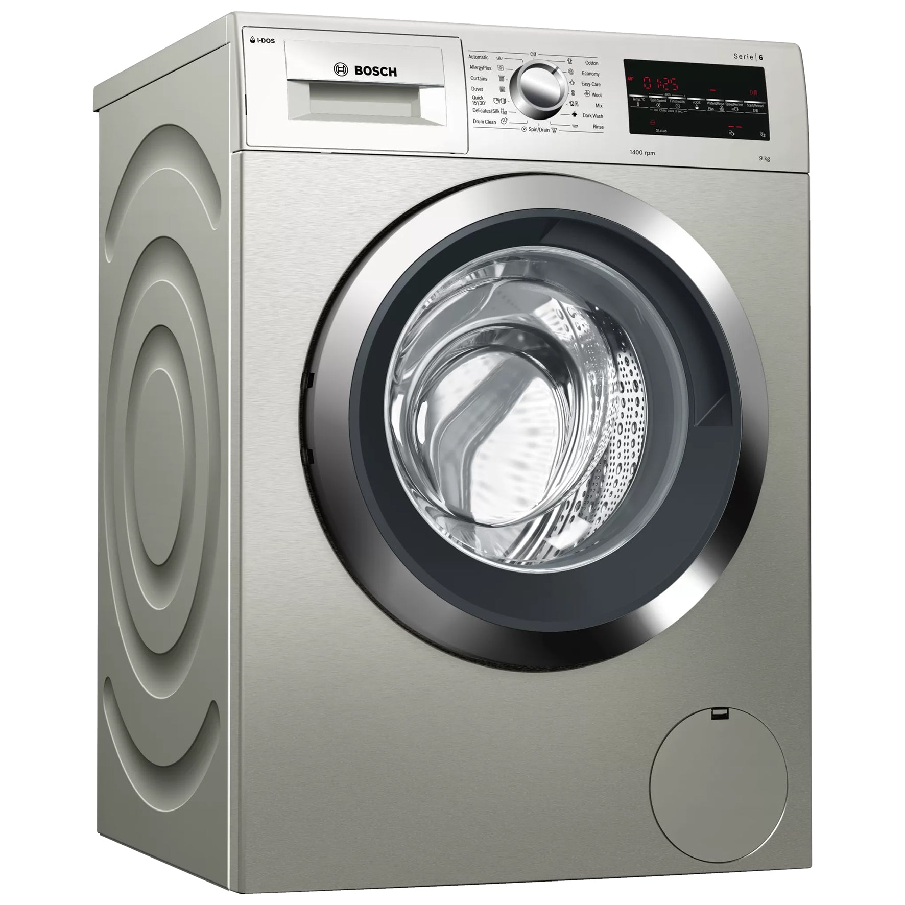 Bosch 9kg Front Loader Washing Machine Silver WAT28S4SZA