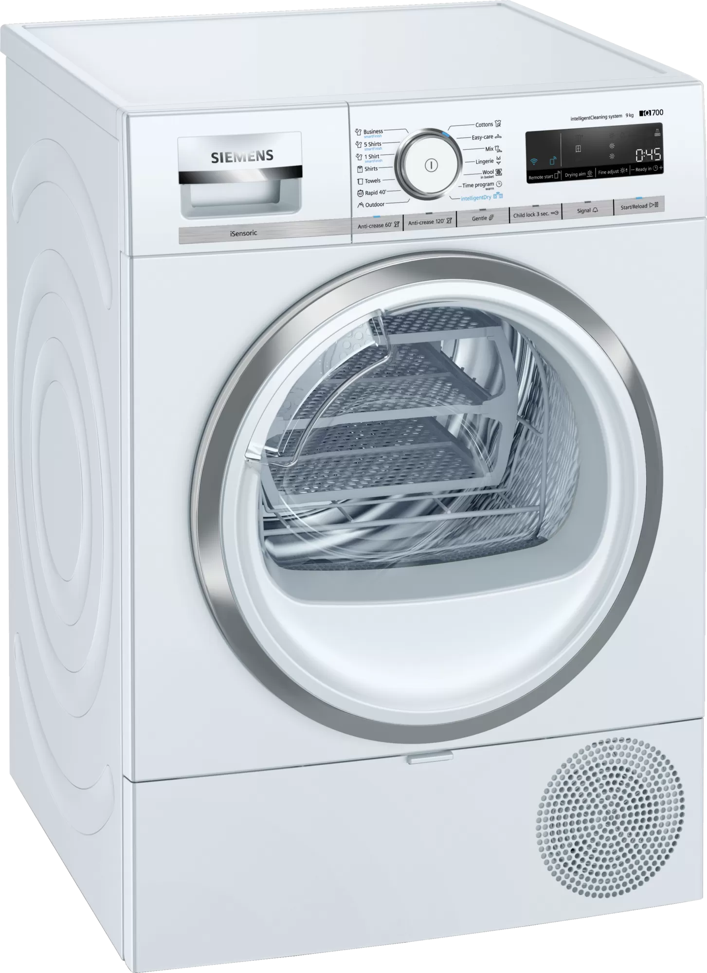 Siemens 9kg Heat Pump Tumble Dryer White WT47XKH1ZA