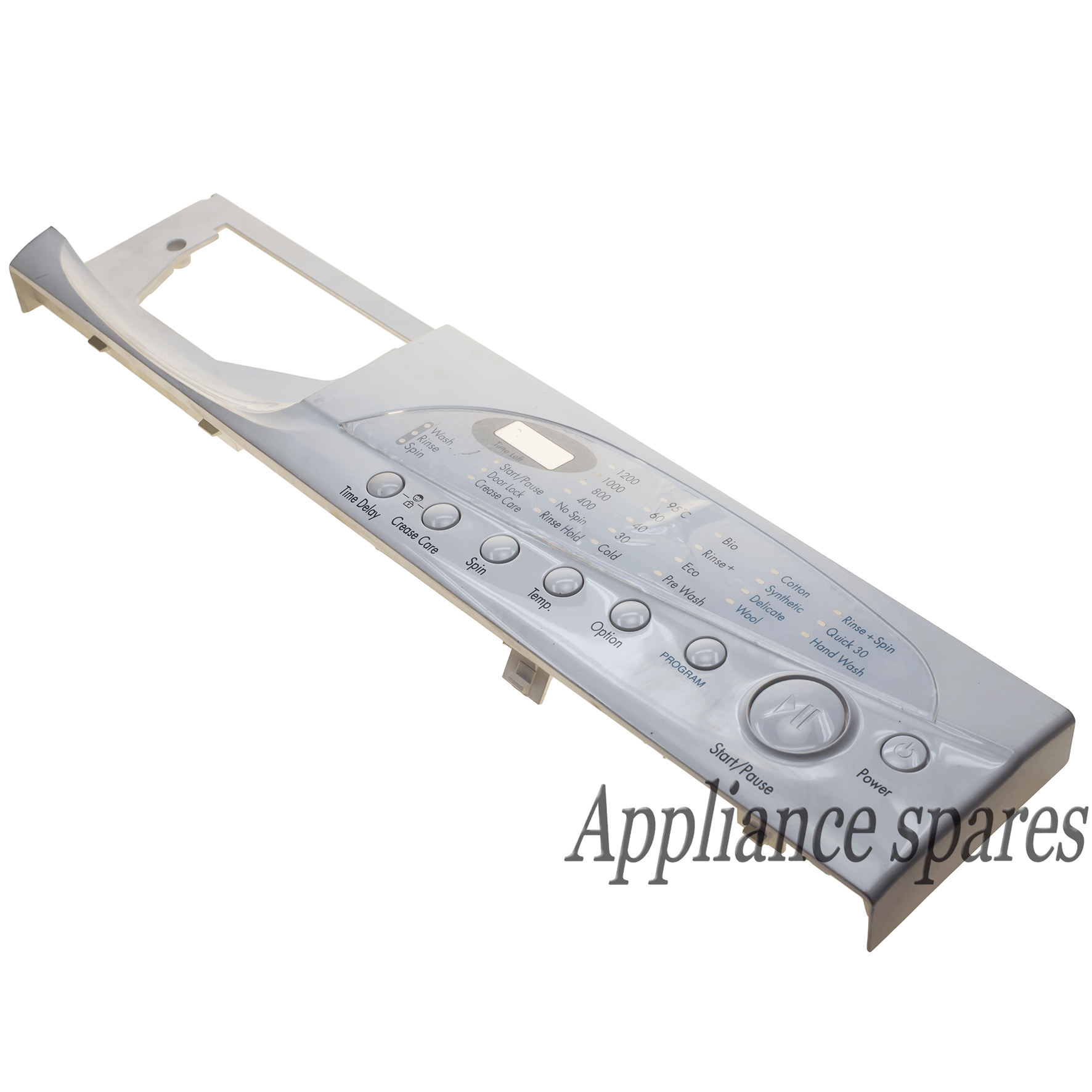 LG Washing Machine Face Plate